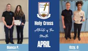 April Athlete of the Month