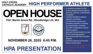 Open House – HPA Flyer