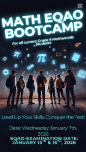 Math EQAO Bootcamp