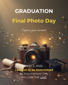 FINAL GRADUATION PHOTOS OPPORTUNITY